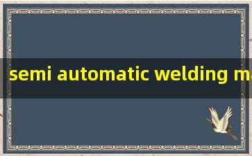  semi automatic welding machine handheld